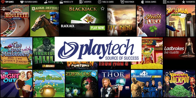 Các sản phẩm của Playtech trong ngành iGaming