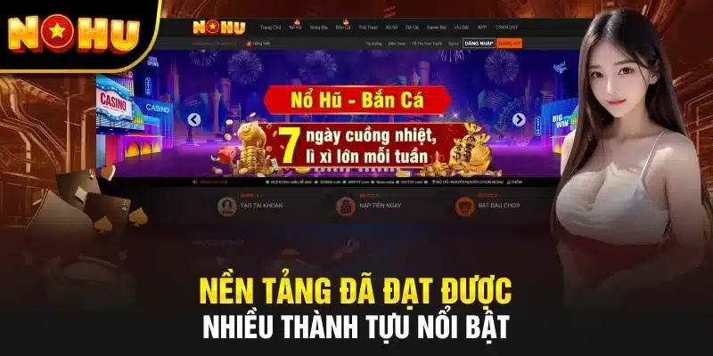 Cột mốc phát triển ấn tượng của Nohu90 dưới thời CEO Vinh Muỗng